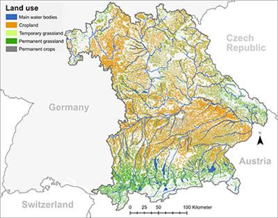 Ecologically and biophysically optimal allocation of expanded soy production in Bavaria, Germany